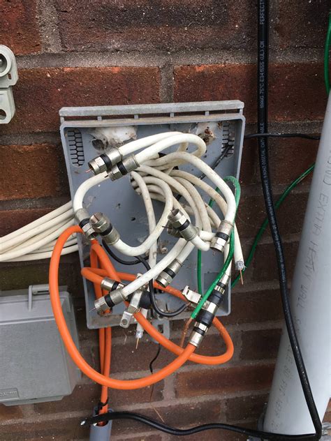 how to join cables outside